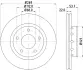Тормозной диск HELLA PAGID 54768 (фото 1)