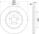 Тормозной диск HELLA PAGID 54771 (фото 1)
