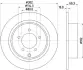 Тормозной диск HELLA PAGID 54773 (фото 1)