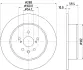 Тормозной диск HELLA PAGID 54792 (фото 1)