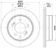 Тормозной диск HELLA PAGID 55031 (фото 1)