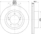 Тормозной диск HELLA PAGID 55046 (фото 1)