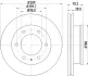 Тормозной диск HELLA PAGID 55230 (фото 1)