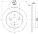 Тормозной диск HELLA PAGID 55253 (фото 1)