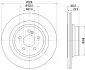 Тормозной диск HELLA PAGID 55337 (фото 1)