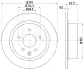Тормозной диск HELLA PAGID 55371 (фото 1)