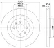Тормозной диск HELLA PAGID 55671 (фото 1)