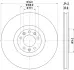 Тормозной диск HELLA PAGID 55682 (фото 1)