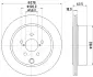 Тормозной диск HELLA PAGID 55785 (фото 1)