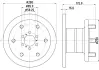 Тормозной диск HELLA PAGID 58918 (фото 1)