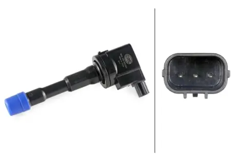 HELLA HONDA Котушка запалювання Civic VII,VIII, Jazz II 1.2/1.4 02- HELLA PAGID 5DA358057231