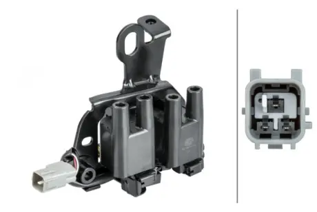 HELLA HYUNDAI Котушка запалювання Elantra, Tucson, Cerato, Ceed, Kia 1.8/2.0 01- HELLA PAGID 5DA358057891