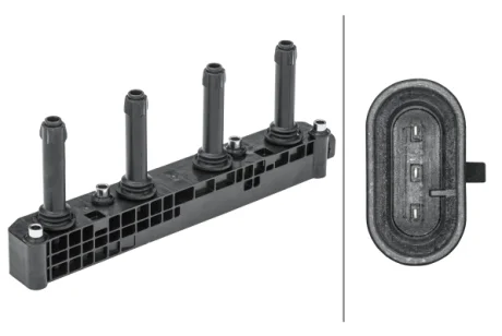 HELLA CHEVROLET Котушка запалювання Lacetti 1,8 04-, Nubira 1,8 03-. HELLA PAGID 5DA358168521