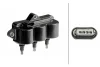 HELLA CHEVROLET Котушка запалювання Matiz, Spark, Daewoo Tico 0.8 98- HELLA PAGID 5DA358168661 (фото 1)