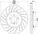 Тормозной диск HELLA PAGID 65140 (фото 1)