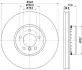 Тормозной диск HELLA PAGID 65142 (фото 1)