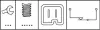 Brake light switch. Выключатель стоп сиганала HELLA PAGID 6DD008622171 (фото 2)