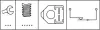 Brake light switch. Выключатель стоп сиганала HELLA PAGID 6DF003263081 (фото 2)