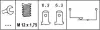 Brake light switch. Выключатель стоп сиганала HELLA PAGID 6DF004179001 (фото 2)