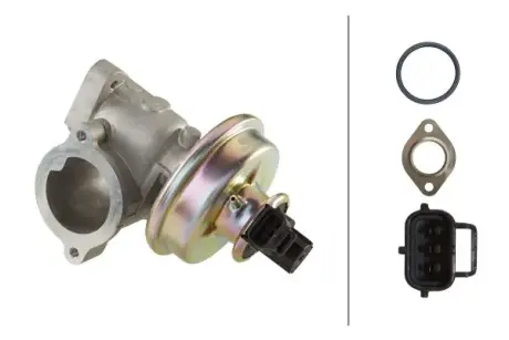 HELLA FORD Клапан системи рециркуляції ВГ TRANSIT TOURNEO 2.0 02-, TRANSIT 2.0, 2.2, 2.4 00- HELLA PAGID 6NU010171251