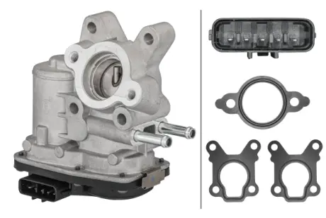 HELLA NISSAN клапан повернення ВГ (EGR) Pathfinder III,Navara 2.5dCi 05- HELLA PAGID 6NU014864661