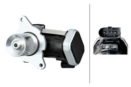 HELLA DB Клапан системи рециркуляції ВГ C-CLASS (W204), E-CLASS (W211), E-CLASS T-Model (S211) HELLA PAGID 6NU014864901