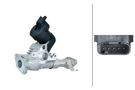 HELLA DB клапан возврата ВГ 1/E81/E87 HELLA PAGID 6NU014864981
