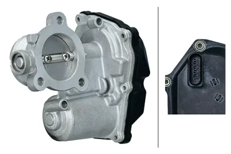 HELLA AUDI Клапан системи рециркуляції ВГ A3 1.6 TDI 12-, Q3 18-, SKODA, VW HELLA PAGID 6NU014864991