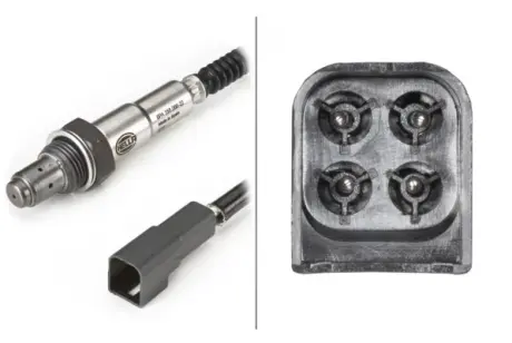 Лямбда зонд 2.0MPI 16V. 2.3MPI 16V FORD Fiesta 96-01. Galaxy 94-06 HELLA PAGID 6PA358066-221