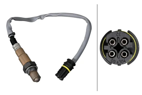 HELLA BMW Кисневий датчик (лямбда-зонд) 1 (E81), 1 (E87), 3 (E90), 5 (E60), MERCEDES-BENZ HELLA PAGID 6PA358221501