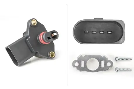 Intake manifold pressure sensor. Датчик абсолютного давления, впуск  HELLA PAGID 6PP009400241