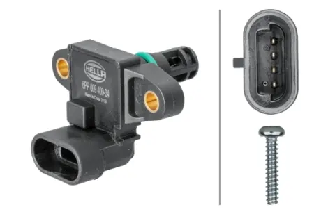 Intake manifold pressure sensor. Датчик абсолютного давления, впуск  HELLA PAGID 6PP009400341