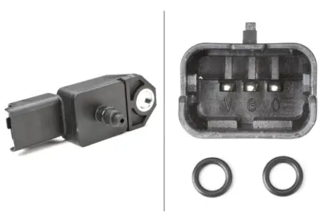 Intake manifold pressure sensor. Датчик абсолютного давления, впуск  HELLA PAGID 6PP009400521