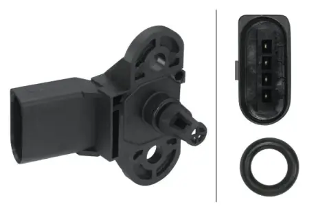 Intake manifold pressure sensor. Датчик абсолютного давления, впуск  HELLA PAGID 6PP009400541