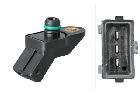 Intake manifold pressure sensor. Датчик абсолютного давления, впуск  HELLA PAGID 6PP009400651
