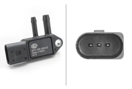 Exhaust gas sensor. Датчик давления выхлопных газов HELLA PAGID 6PP009409031