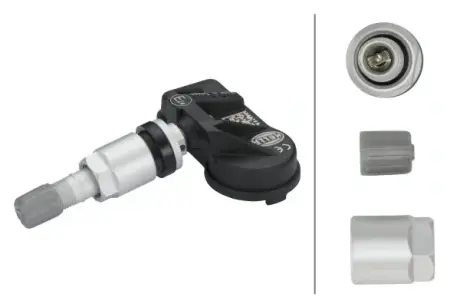 HELLA JEEP Датчик тиску в шинах (запрограмований) DODGE, FIAT, INFINITI, CHRYSLER, MERCEDES-BENZ HELLA PAGID 6PP358139231