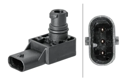 HELLA LANCIA Датчик тиску наддува VOYAGER 2.8 12-, 3.6 11-, THEMA 3.6 11-, FIAT HELLA PAGID 6PP358152111