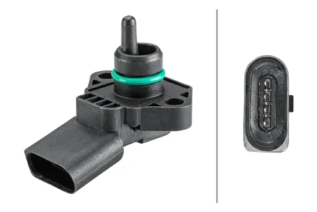 HELLA VW датчик тиску наддува 1,0-1,8 95- Skoda 1.6 95- HELLA PAGID 6PP358152151