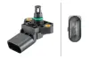 HELLA VW датчик тиску надуву Amarok, Crafter, T5 2,0TDI/BiTDI, AUDI Q5, A6, A7. HELLA PAGID 6PP358152261 (фото 1)