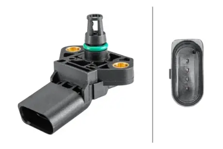 HELLA VW датчик тиску надуву Amarok, Crafter, T5 2,0TDI/BiTDI, AUDI Q5, A6, A7. HELLA PAGID 6PP358152261