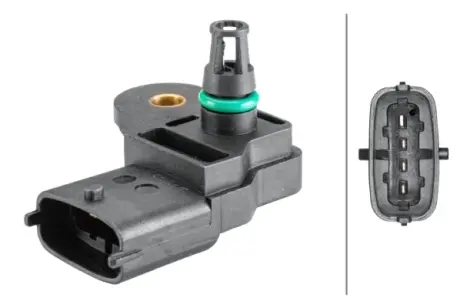 HELLA FORD датчик тиску впуск. колектора Mitsubishi ASX, Colt VI, Lancer VIII 08-, Honda Jazz, Fiat, Citroen, Fiesta, Kuga II, Mondeo V HELLA PAGID 6PP358152331