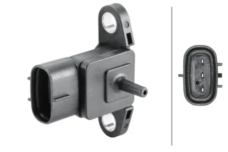 Датчик тиску у впускному колекторі (3 pin) DAIHATSU CHARADE VIII, COPEN, MATERIA, SIRION, TERIOS LEXUS ES, NX SUBARU LEGACY VI, OUTBACK, TREZIA, TRIBECA TOYOTA AURIS, AVENSIS 0.7-3.6 09.03- HELLA PAGID 6PP358152371