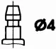 Coolant temperature sensor. Датчик температуры охлаждающей жидкости HELLA PAGID 6PT009107201 (фото 2)
