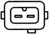 Coolant temperature sensor. Датчик температуры охлаждающей жидкости HELLA PAGID 6PT009107521 (фото 2)