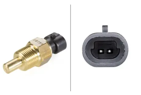 Coolant temperature sensor. Датчик температуры охлаждающей жидкости HELLA PAGID 6PT009107591
