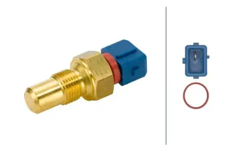 Coolant temperature sensor. Датчик температуры охлаждающей жидкости HELLA PAGID 6PT009107681