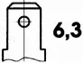 Coolant temperature sensor. Датчик температуры охлаждающей жидкости HELLA PAGID 6PT009107781 (фото 2)