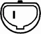 Coolant temperature sensor. Датчик температуры охлаждающей жидкости HELLA PAGID 6PT009309081 (фото 2)