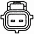Coolant temperature sensor. Датчик температуры охлаждающей жидкости HELLA PAGID 6PT009309231 (фото 2)